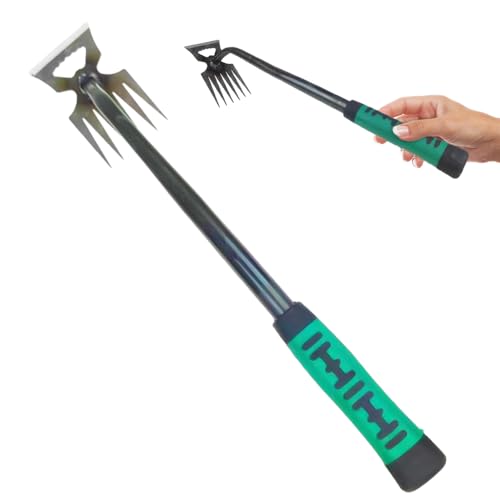 2025 Gardening Hand Weeder Tool, Multifunctional Manganese Steel Weed Puller (6 Teeth)