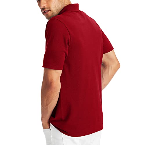 Hanes Men's X-Temp Short Sleeve Polo Shirt