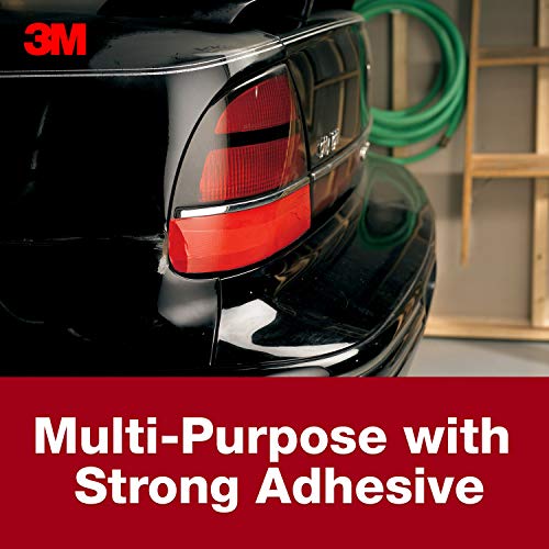 3M Red Multi-Use Duct Tape, Strong Adhesive, Water-Resistant, 1.88"x20Yds